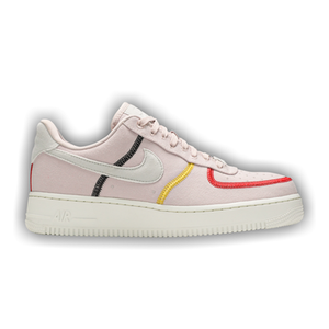 Nike Wmns Air Force 1 '07 Low LX 'Stitched Canvas - Siltstone Red'