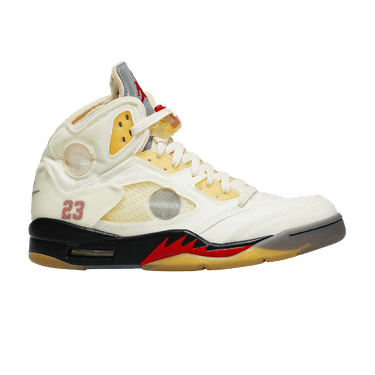 Off-White x Air Jordan 5 SP 'Sail'