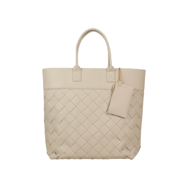 Bottega Veneta Maxi Cabat Tote Bag 'Mist White'