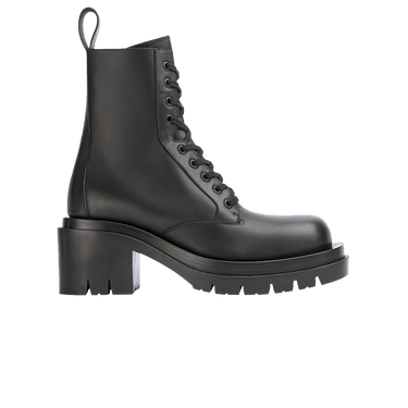 Bottega Veneta Wmns Lug Lace-Up Boot 'Black'