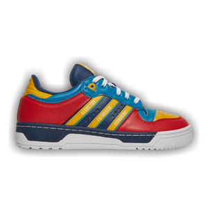 Human Made x adidas Rivalry Low 'Scarlet Aqua'