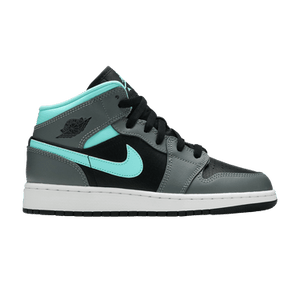 Air Jordan 1 Mid GS 'Grey Aqua'