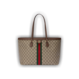 Gucci Ophidia GG Medium Tote 'Beige/Ebony'