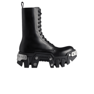 Balenciaga Bulldozer Lace-up Boot 'Black'