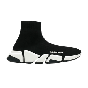 Balenciaga Speed 2 Trainer Knit 'Black White'