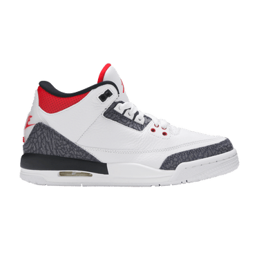 Air Jordan 3 Retro Denim SE GS 'Fire Red'