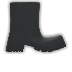 Balenciaga Wmns Trooper Rubber Boot 'Black'