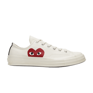 Comme des Garçons Play x Converse Chuck 70 Low 'Milk'