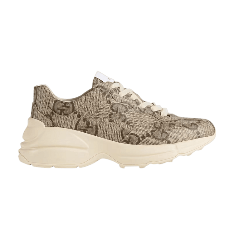 Gucci Wmns 100 Rhyton Sneaker 'Beige Monogram' 680915 UMO00 9742