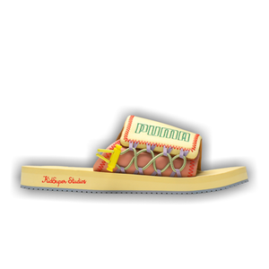 KidSuper Studios x Puma Wilo Slide 'Yellow Peach Beige'