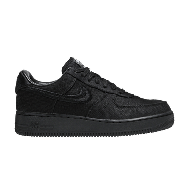 Stussy x Nike Air Force 1 Low 'Triple Black'