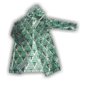 Undercover x A Clockwork Orange All Over Print Raincoat 'Green'
