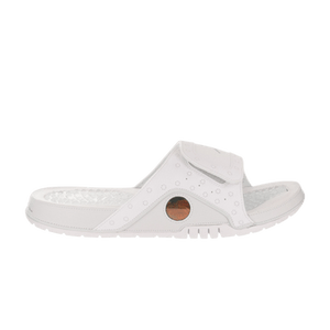 Air Jordan Hydro 13 Slide 'White Metallic Silver'
