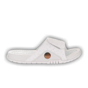 Air Jordan Hydro 13 Slide 'White Metallic Silver'