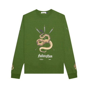 Undercover Fallen Man Snake Pullover 'Khaki'