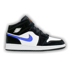 Air Jordan 1 Mid GS 'Black Racer Blue'