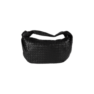 Bottega Veneta Jodie Medium Rounded Hobo Bag 'Black/Silver'
