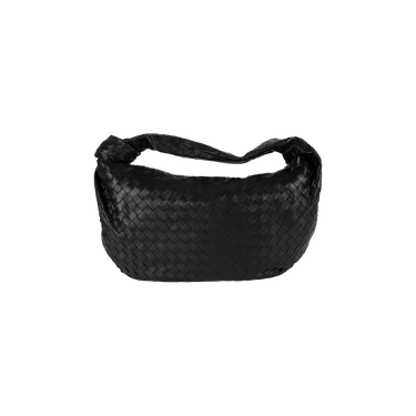 Bottega Veneta Jodie Medium Rounded Hobo Bag 'Black/Silver'