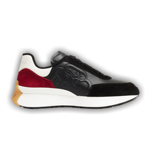 Alexander McQueen Sprint Runner 'Black Burgundy'