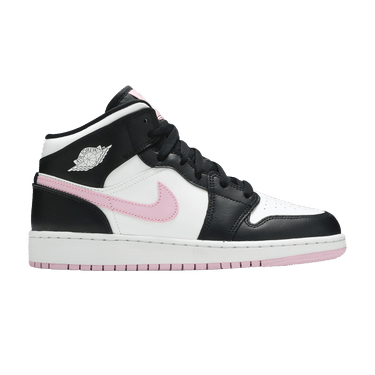 Air Jordan 1 Mid GS 'White Light Arctic Pink'