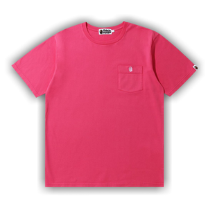 BAPE One Point Pocket Overdye Tee 'Pink'