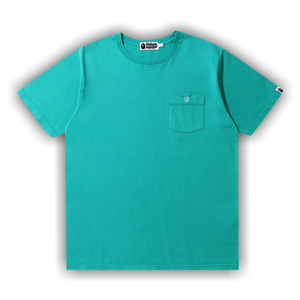 BAPE One Point Pocket Overdye Tee 'Green'