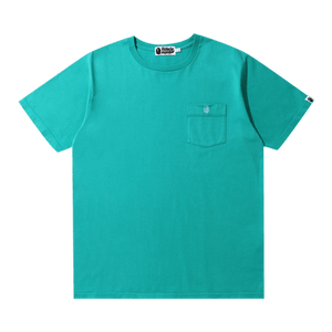 BAPE One Point Pocket Overdye Tee 'Green'