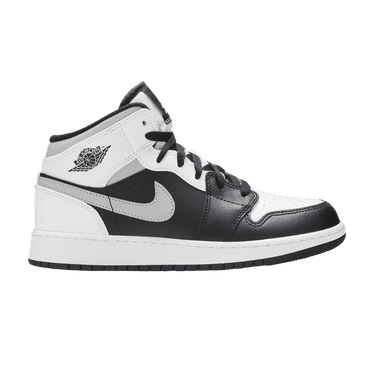 Air Jordan 1 Mid GS 'White Shadow'