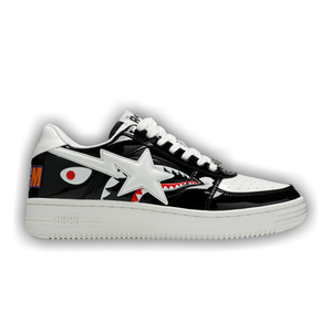Bapesta Low M1 'Shark Face - Black'