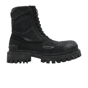 Balenciaga Combat Strike Boot 'Worn-Out - Black'