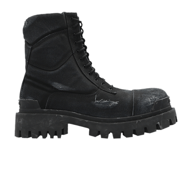 Balenciaga Combat Strike Boot 'Worn-Out - Black'