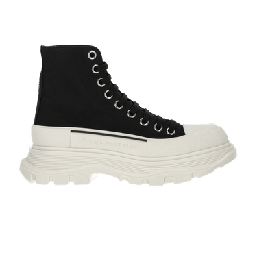 Alexander McQueen Wmns Tread Slick Boot 'Black White'