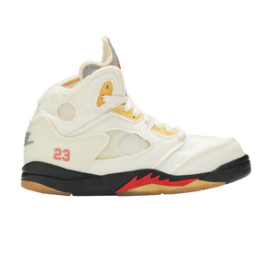 Off-White x Air Jordan 5 Retro SP PS 'Sail'
