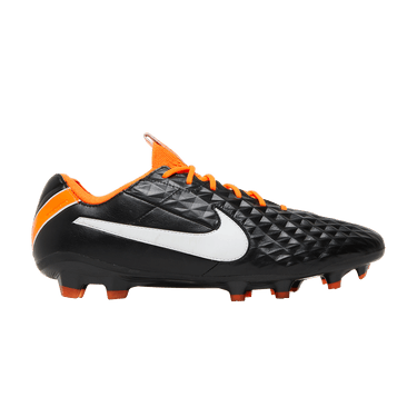 Nike Tiempo Legend 8 Elite FG 'Black Total Orange'