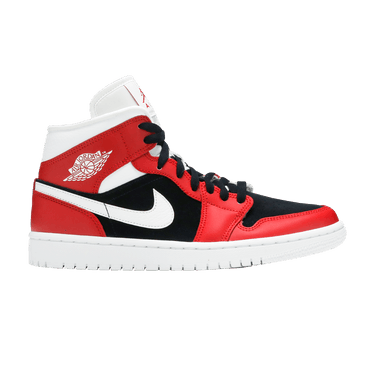 Wmns Air Jordan 1 Mid 'Gym Red Black'