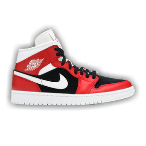 Wmns Air Jordan 1 Mid 'Gym Red Black'