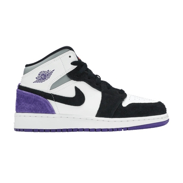 Air Jordan 1 Mid SE GS 'Varsity Purple'