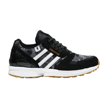BAPE x Undefeated x adidas ZX 8000 'A-ZX Series - Black Camo'