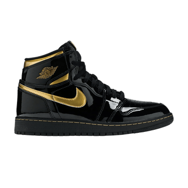 Air Jordan 1 Retro High OG GS 'Black Metallic Gold'