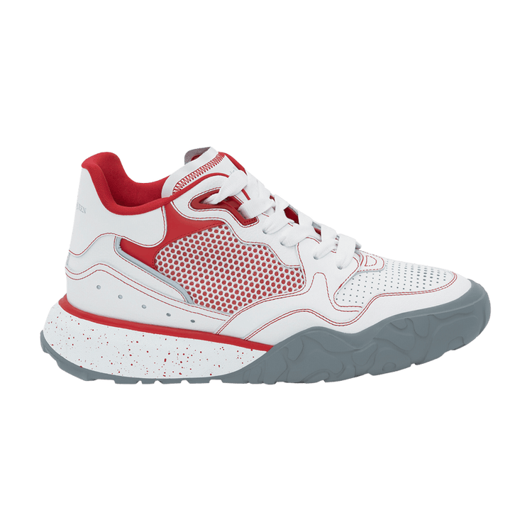 Alexander McQueen Court Trainer 'White Red' 705122 WIBI5 9937