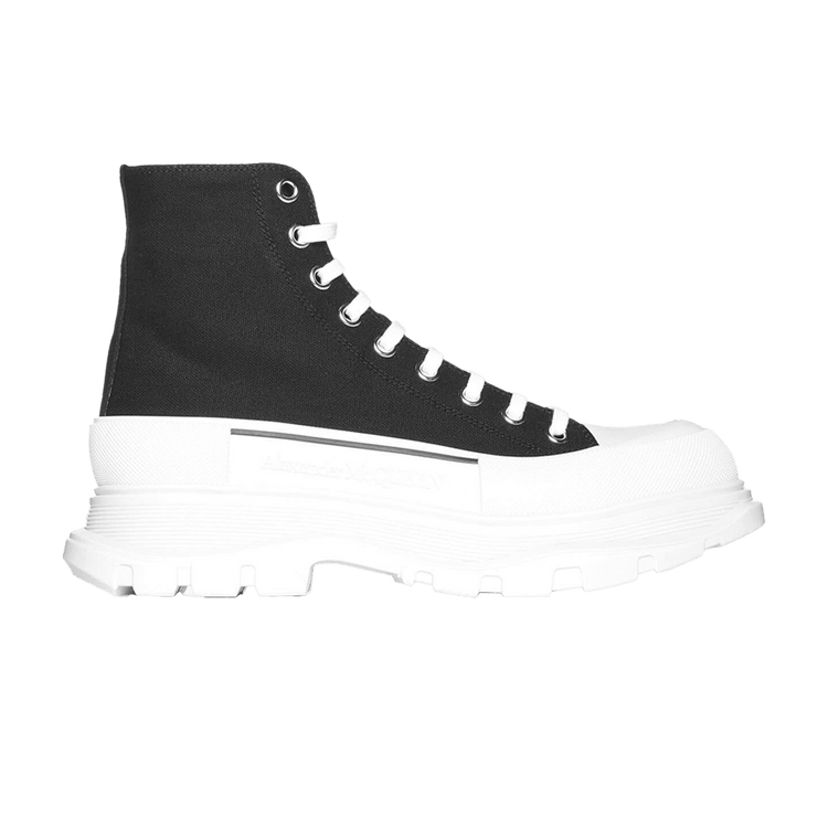 Alexander McQueen Tread Slick High 'Black White' 705659 W4MV2 1070