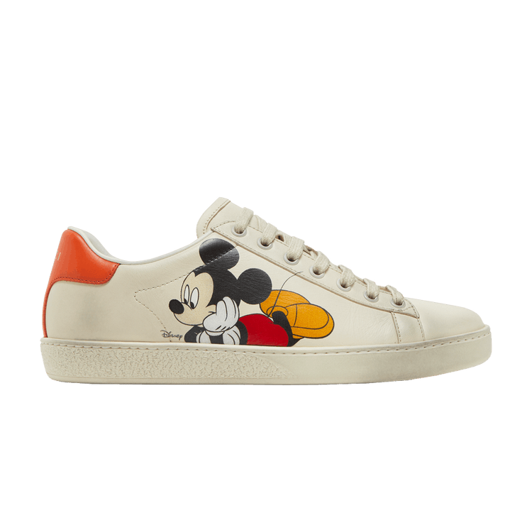 Disney x Gucci Wmns Ace Low 'Mickey Mouse - Ivory' 602129 AYO70 9591