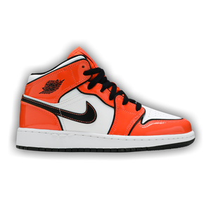 Air Jordan 1 Mid SE GS 'Turf Orange'