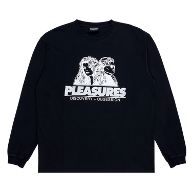 Pleasures Discovery Heavyweight Long-Sleeve T-Shirt 'Black'