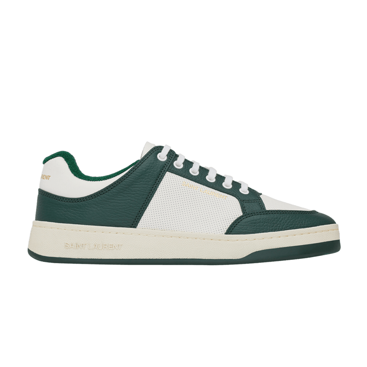 Saint Laurent SL-61 Low 'White Dark Green' 713600 AAAWR 6379