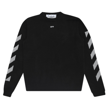 Off-White Arrow Crewneck Sweater 'Black/High Rise'