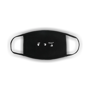 Off-White Logo Mask 'Black/White'