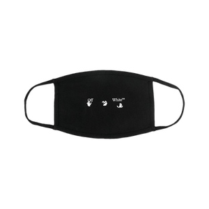 Off-White Logo Mask 'Black/White'