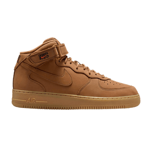 Nike Air Force 1 Mid 07 Premium 'Flax Gum Yellow Black Flax'