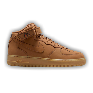 Nike Air Force 1 Mid 07 Premium 'Flax Gum Yellow Black Flax'